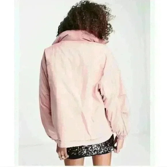 Free People Duvet Bomber Jacket XS - Picture 3 of 8